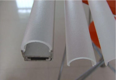 C shape Refrigerator co-extrusion PVC / PMMA Profile standard plastic extrusions