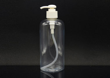 Custom Body Lotion Containers clear plastic pump bottles with Silk printing
