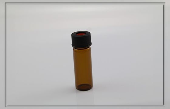 i setti termoresistenti di PTFE provano le fiale di vetro 15mm, colore ambrato